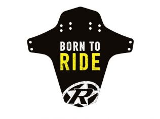 Aparatoare Reverse Born To Ride Black/White/Yellow
