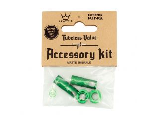 Valve Tubeless Peaty'S X Chris King Mk2 Emerald Accessory Kit 