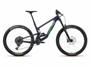Bicicleta MTB Santa Cruz Megatower Carbon S-Kit Translucent Blue