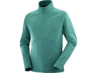 Bluza Multisport Barbati Salomon Essential Warm Verde