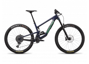 Bicicleta MTB Santa Cruz Megatower Carbon S-Kit Translucent Blue